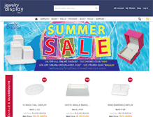 Tablet Screenshot of jewelrydisplay.com